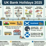 uk bank holidays 2025