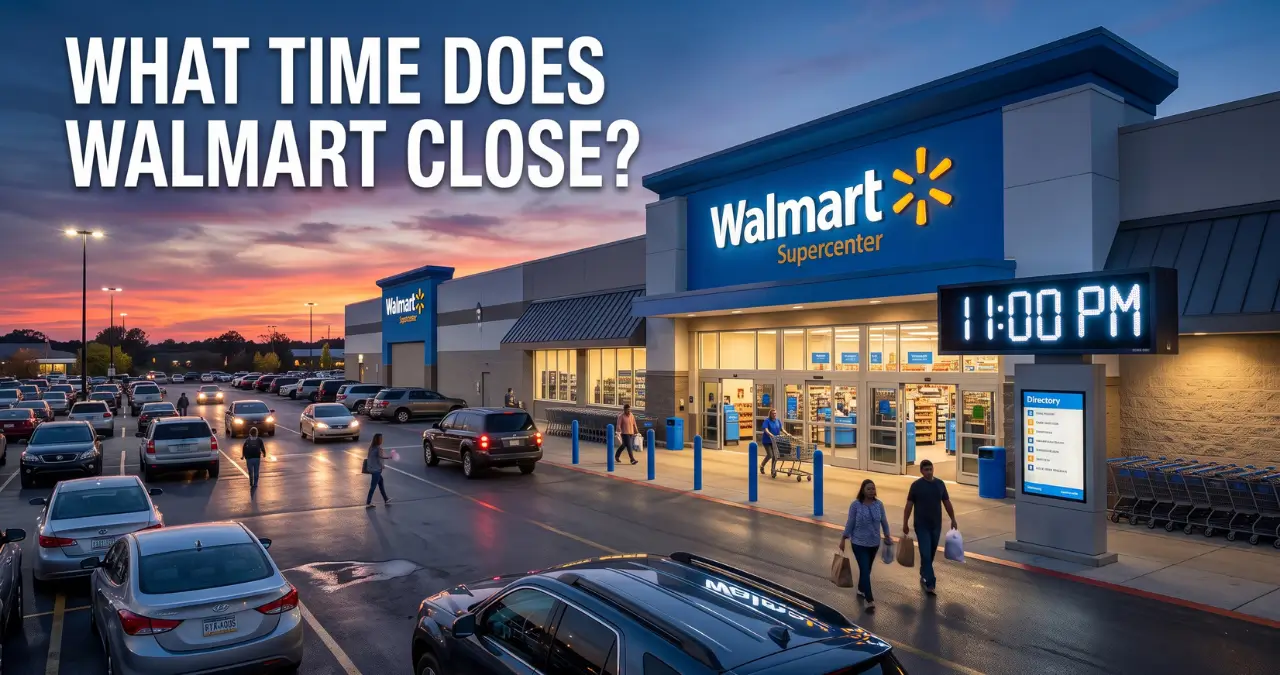 what time does walmart close