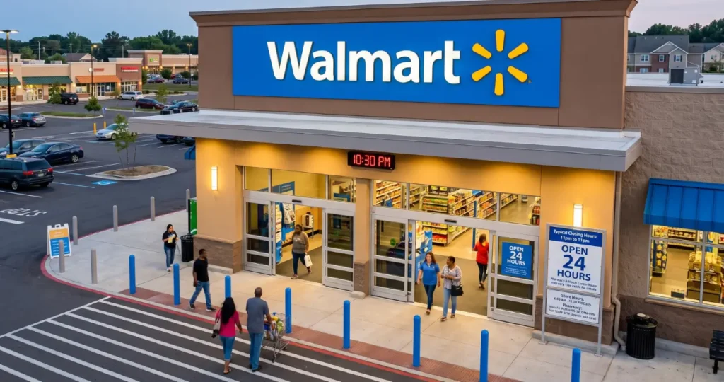 what time does walmart close