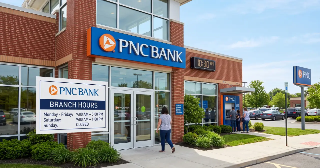 pnc bank hours