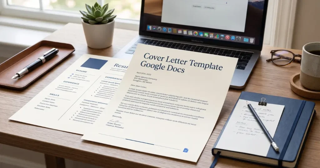 cover letter template google docs