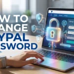 how to change paypal password