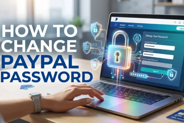 how to change paypal password