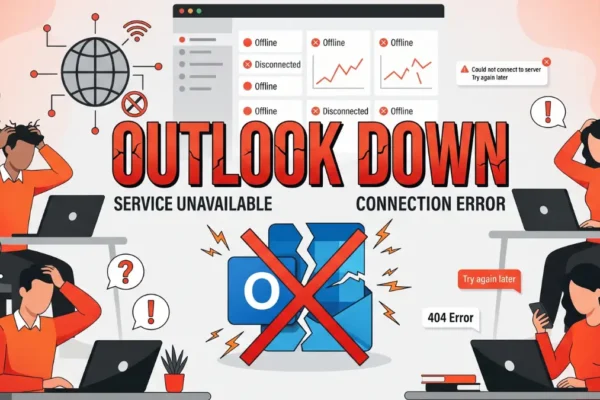 outlook down
