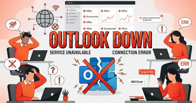 Outlook Down? Check Status, Fix Problems & More