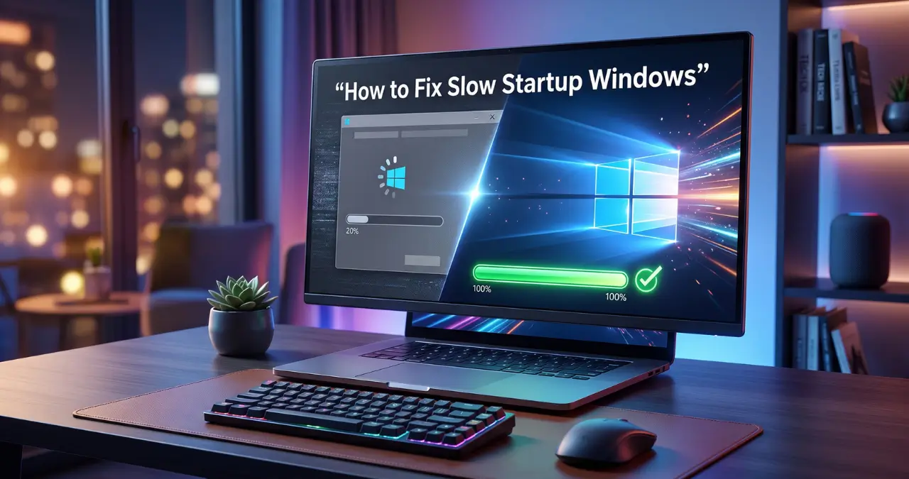 how to fix slow startup windows